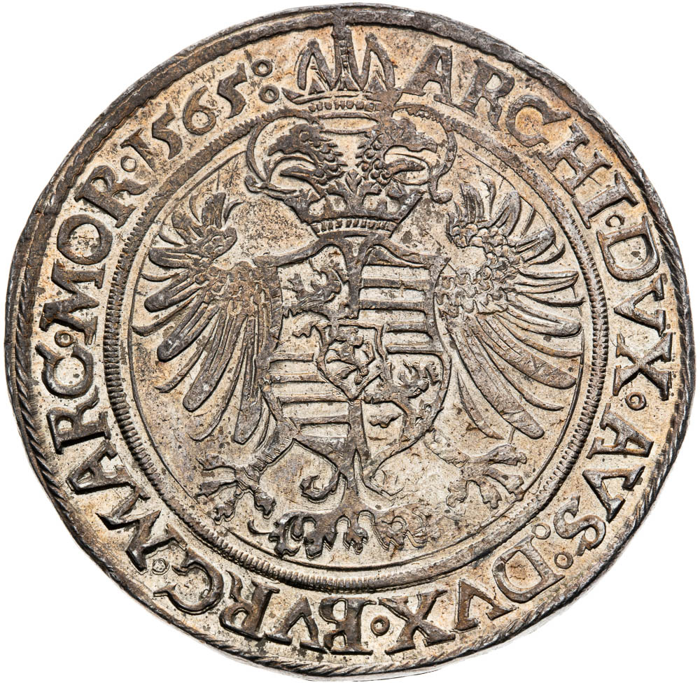 60 Krejcar 1565 - revers