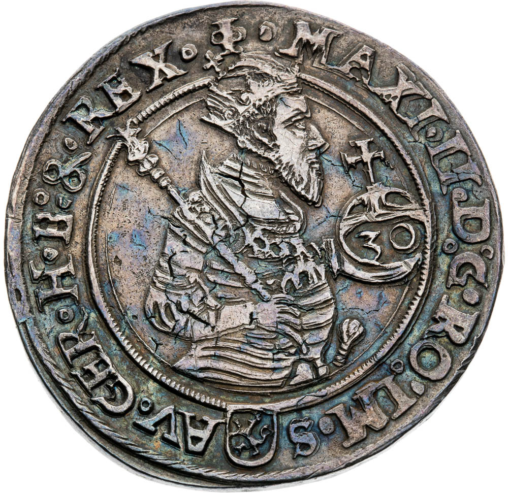 30 Krejcar 1568 - avers