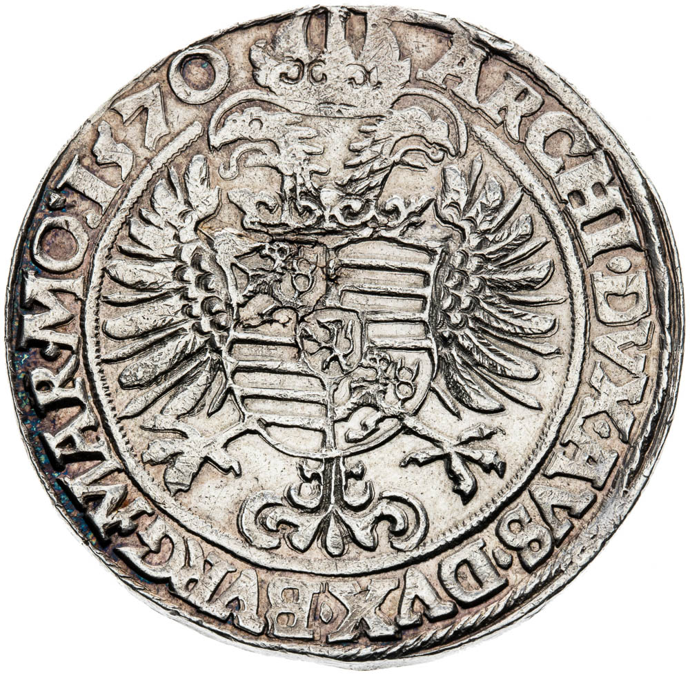 60 Grajciar 1570 - reverz