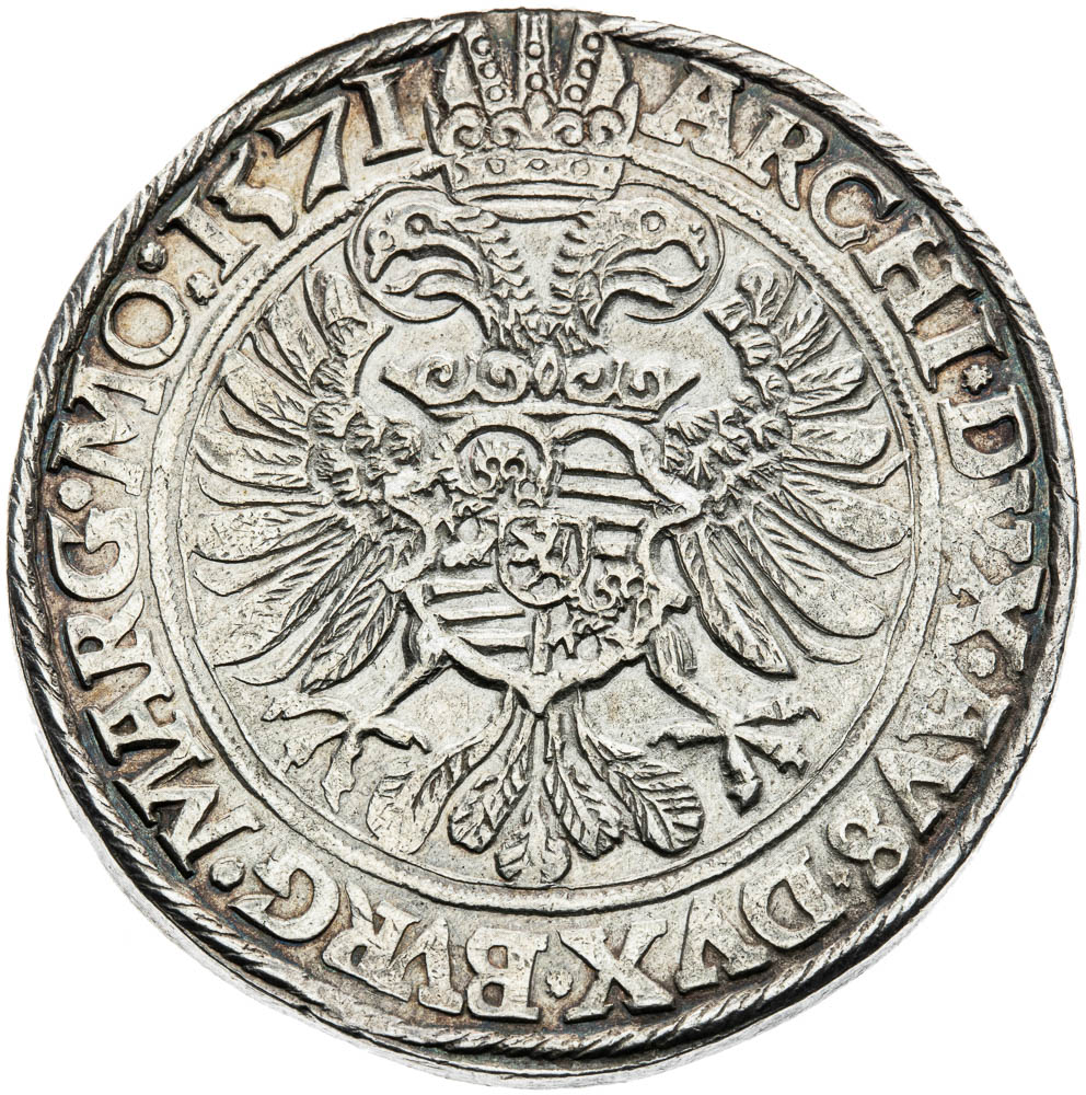60 Grajciar 1571 - reverz