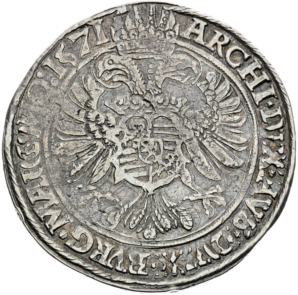 60 Grajciar 1571 - reverz
