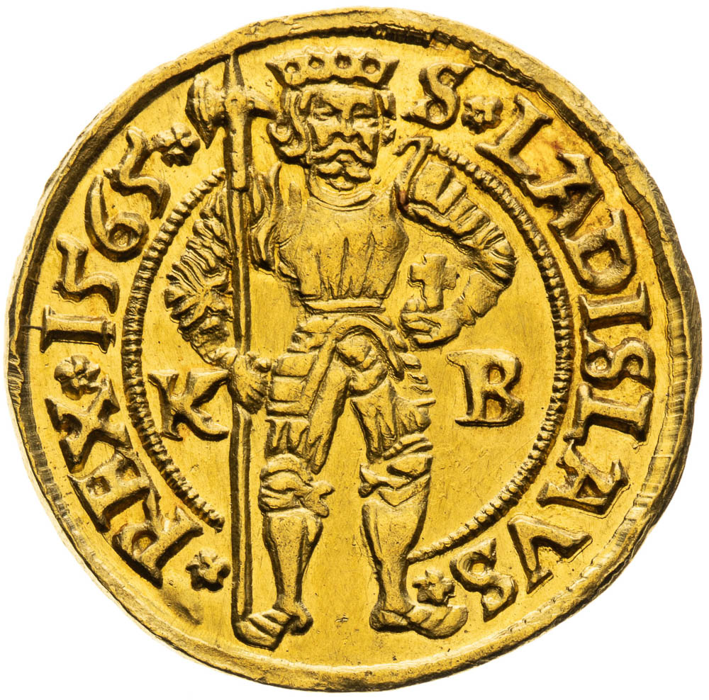 Dukát 1565 - reverz
