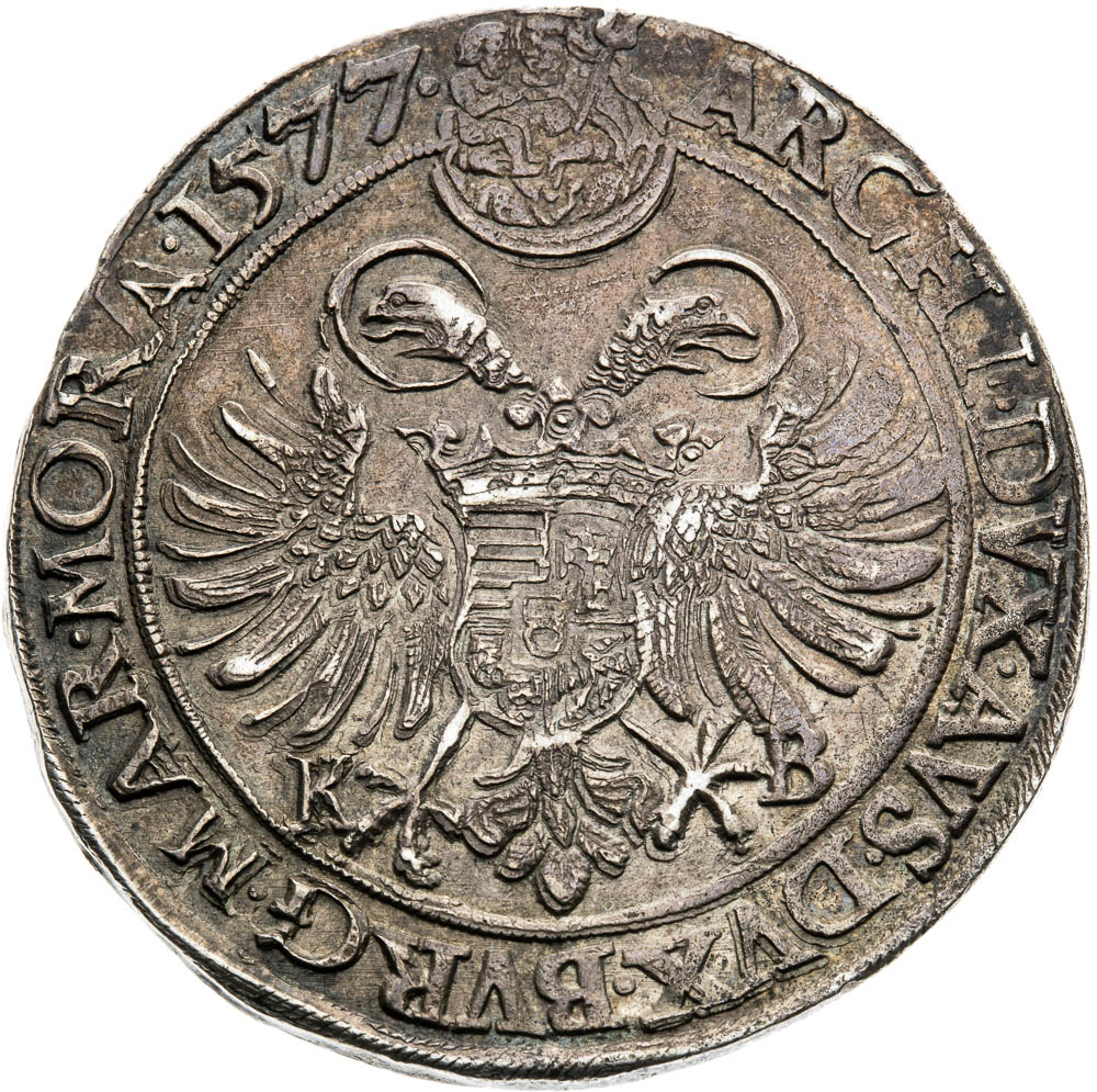 Thaler 1577 - back