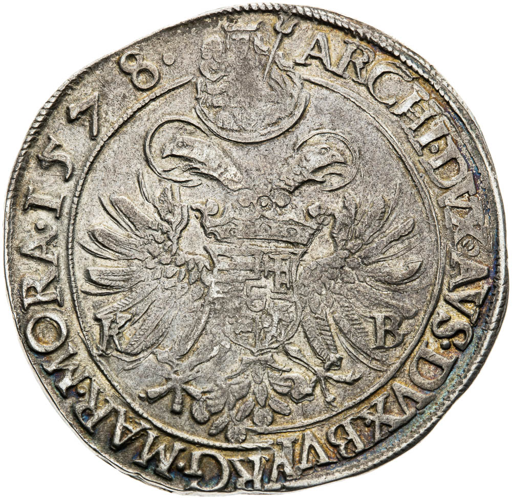 Thaler 1578 - back