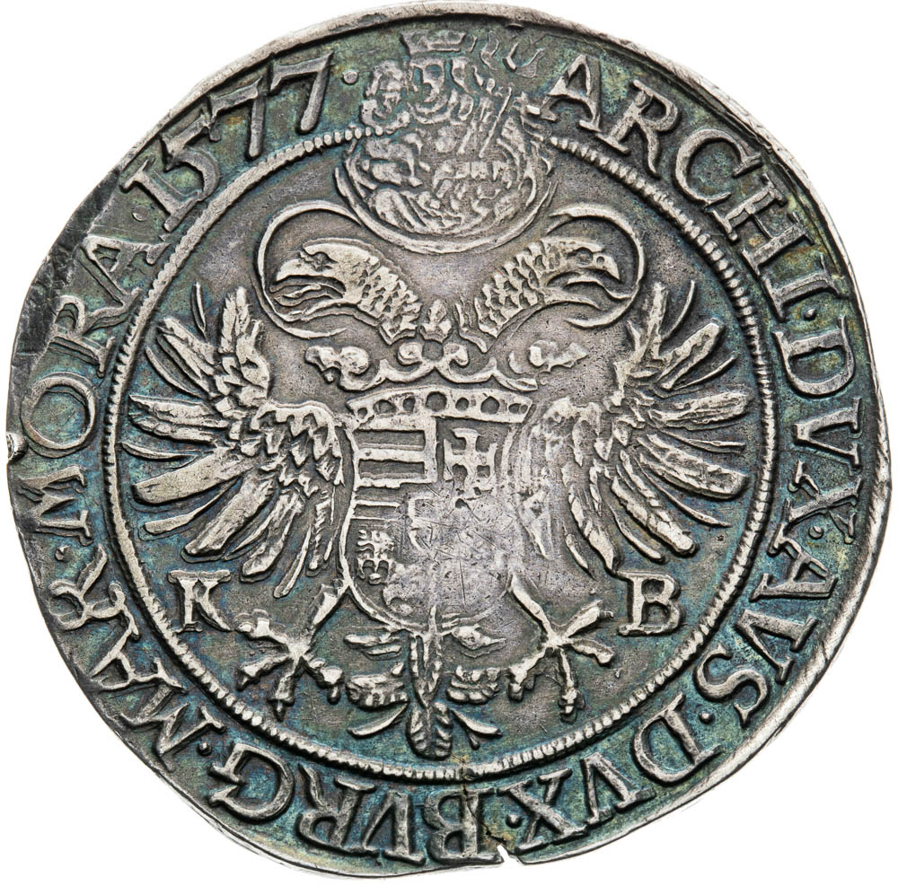1/2 Thaler 1577 - back