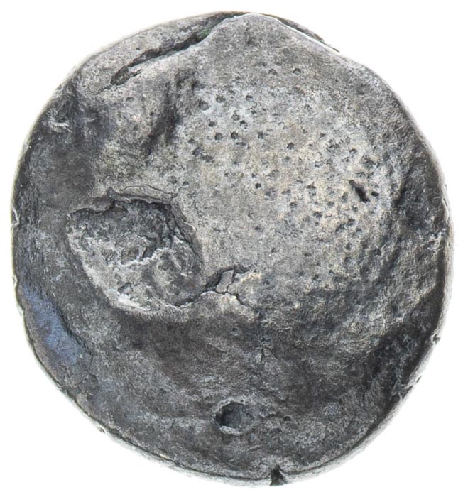 Obol (1. polovina 2. stol. př. Kr.) - avers