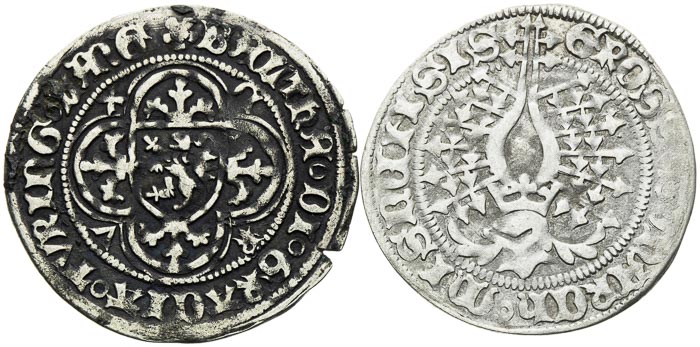 Helmgroschen (1369–1440) (2 pcs) - front