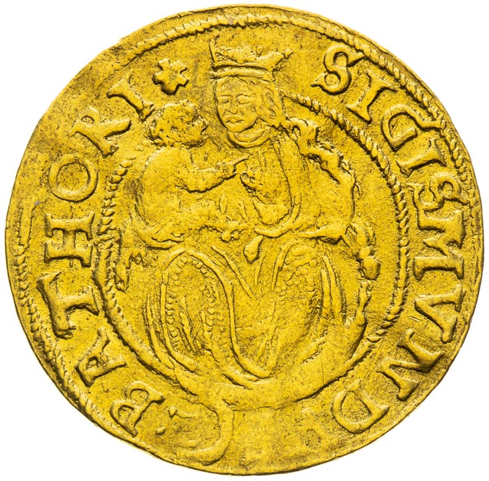Ducat 1596 - front