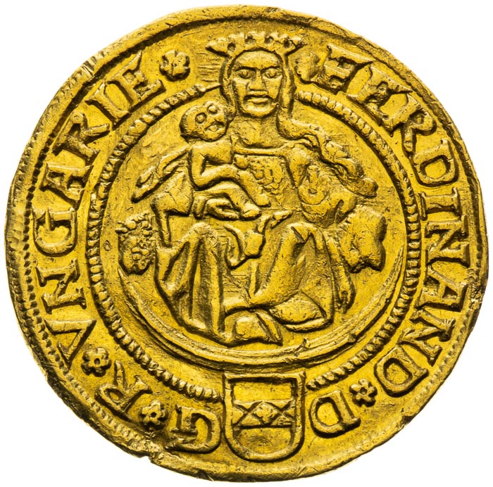 Dukát 1534 - avers