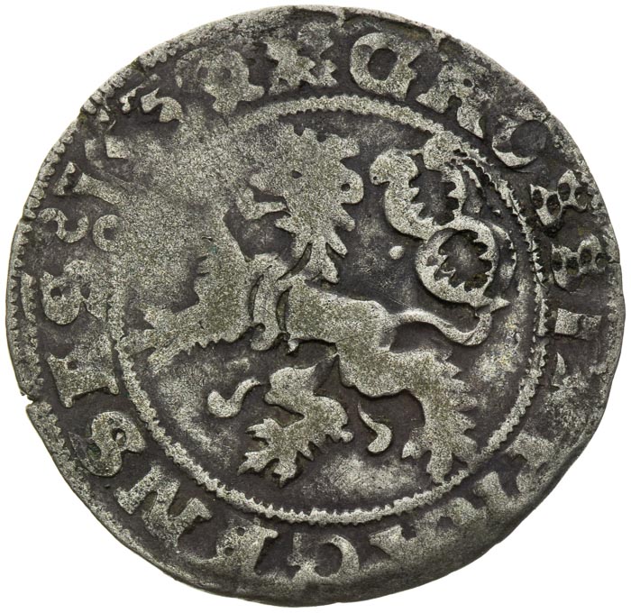 Pražský groš 1534 - revers