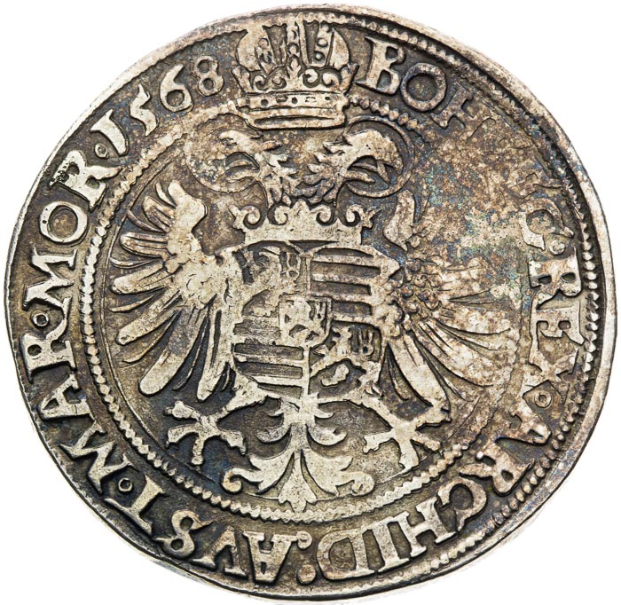 60 Krejcar 1568 - revers