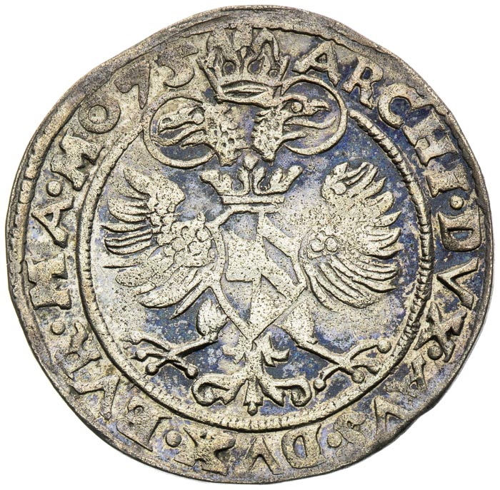 Bílý groš 1575 - revers