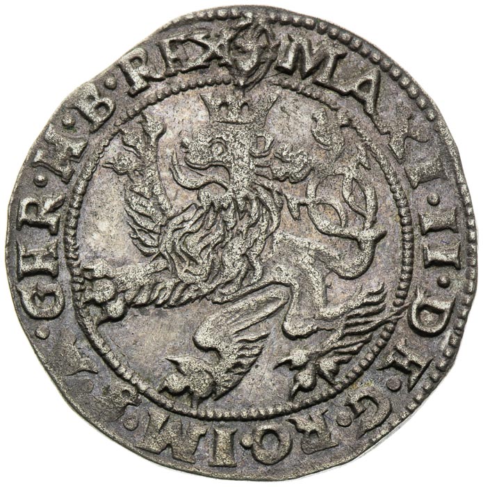 Bílý groš 1575 - avers