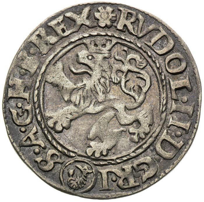 Bílý groš 1581 - avers