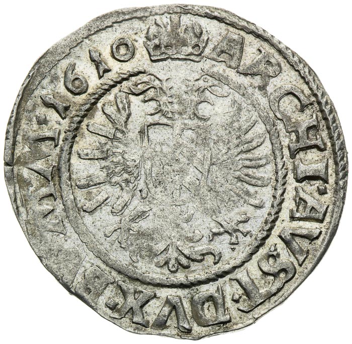 Bílý groš 1610 - revers