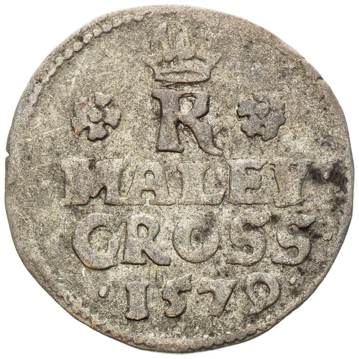 Malý groš 1579 - revers
