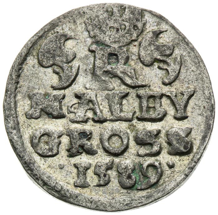 Malý groš 1589 - revers