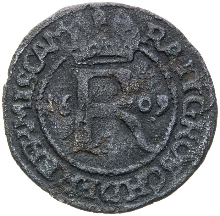 Početní groš 1609 - avers