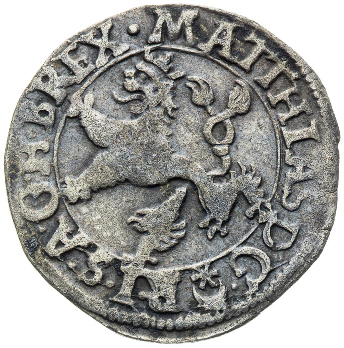Bílý groš 1618 - avers