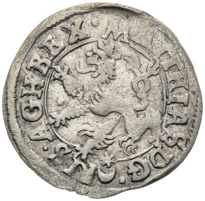 Bílý groš 1618 - avers