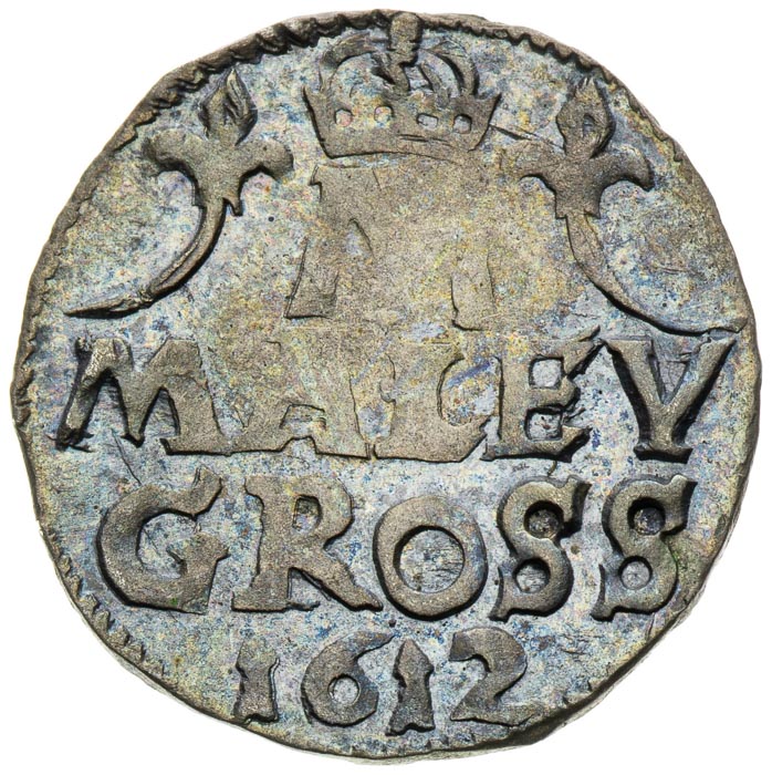 Malý groš 1612 - revers