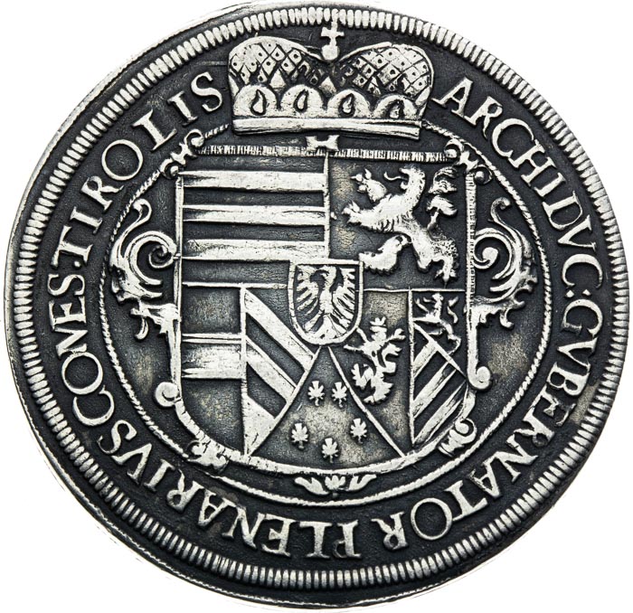 Thaler 1621 - back