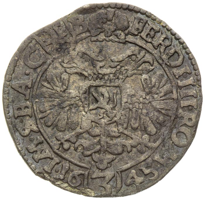 3 Kreutzer 1645 - front