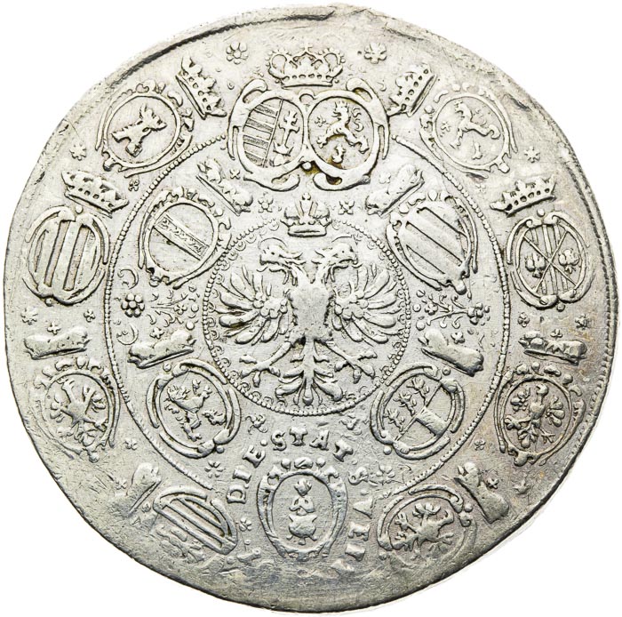 2 Thaler 1622 - back