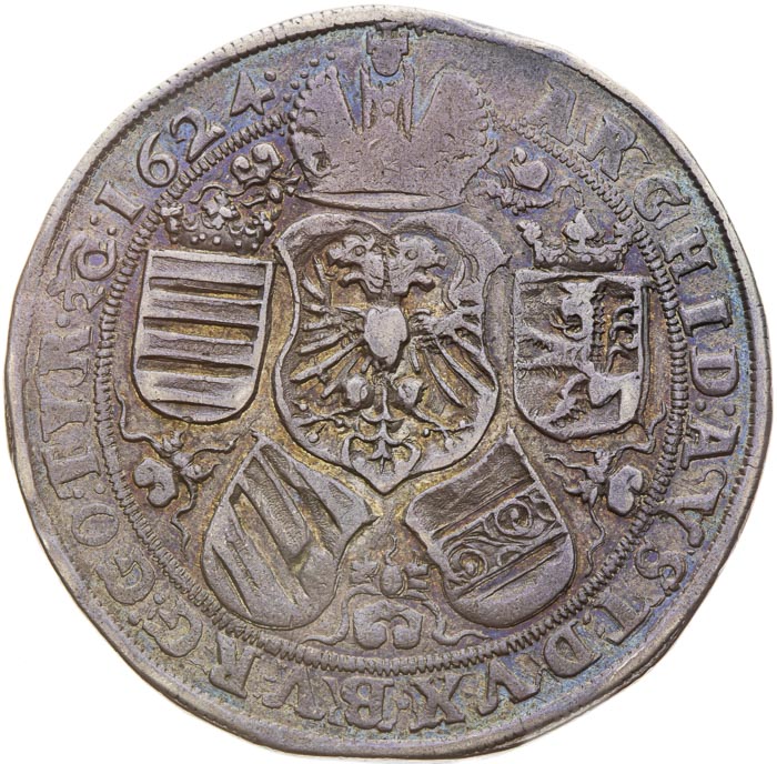Thaler 1624 - back