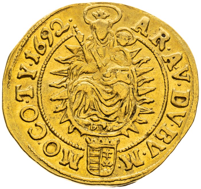 Ducat 1692 - back