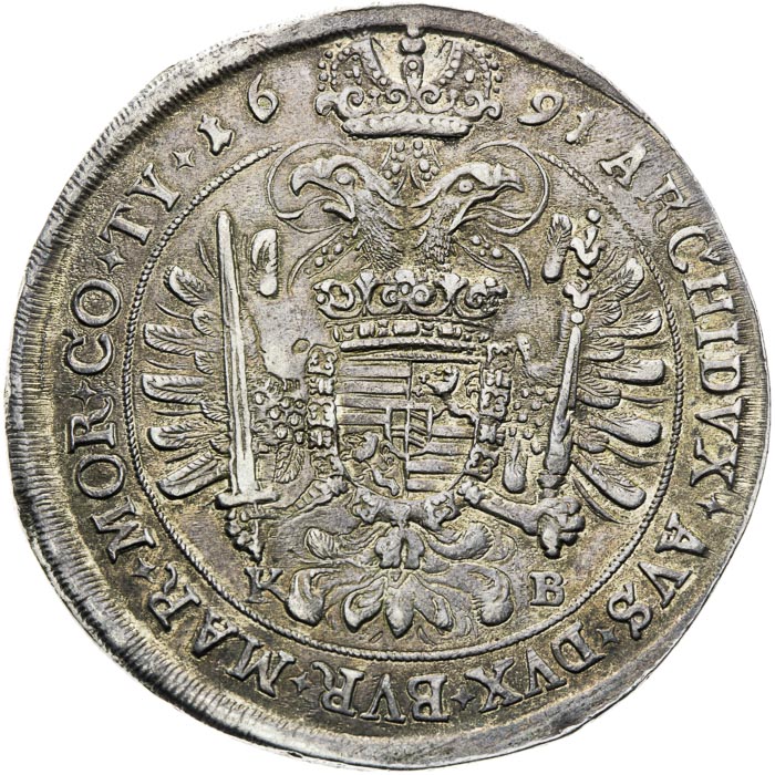 Tolar 1691 - revers