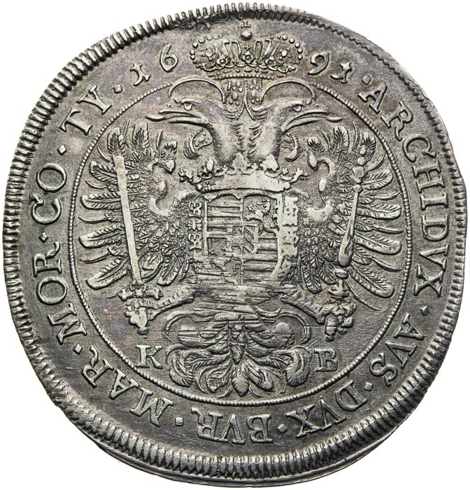 Tolar 1691 - revers