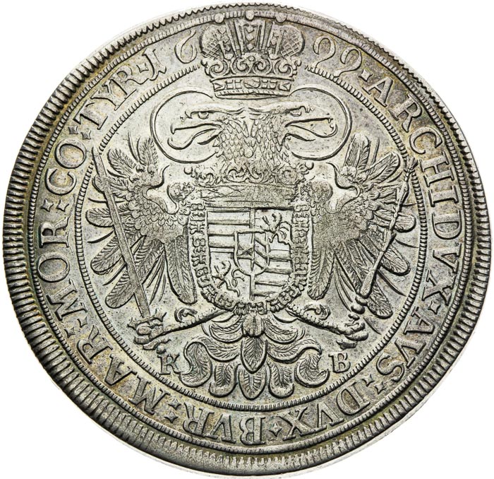 Tolar 1699 - revers