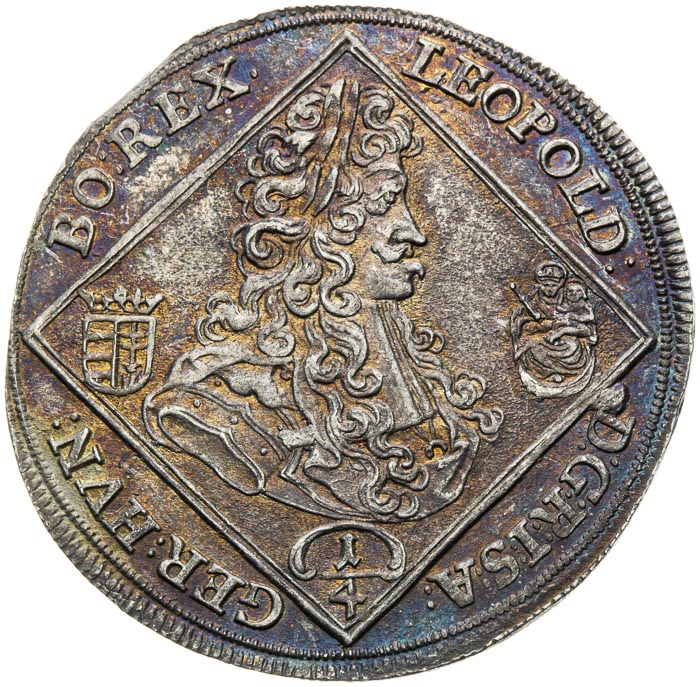 1/4 Thaler 1701 - front
