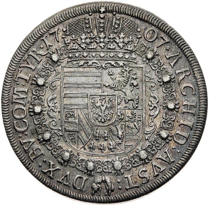Tolar 1707 - revers
