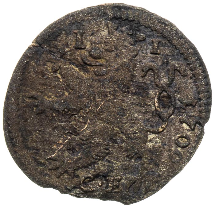 1/2 Krejcar 1709 - avers