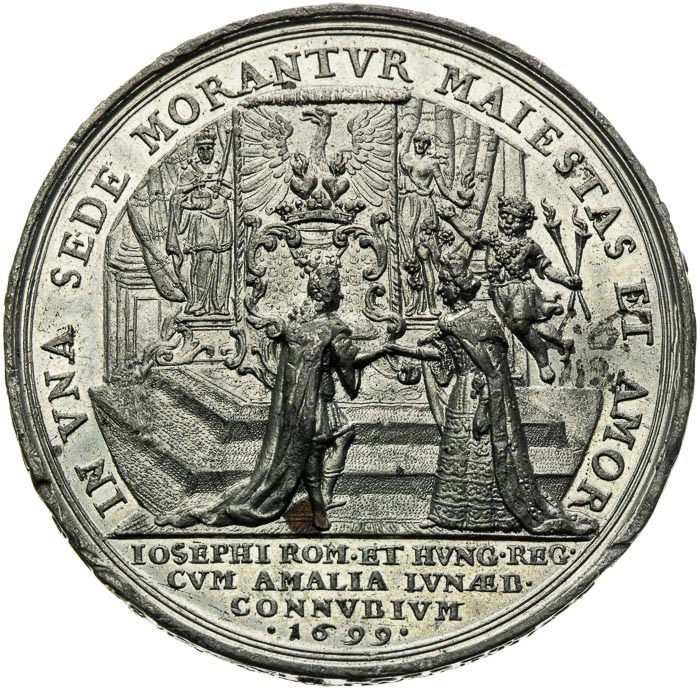 Medaile 1699 - avers