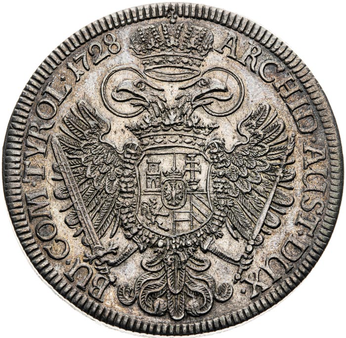 Tolar 1728 - revers