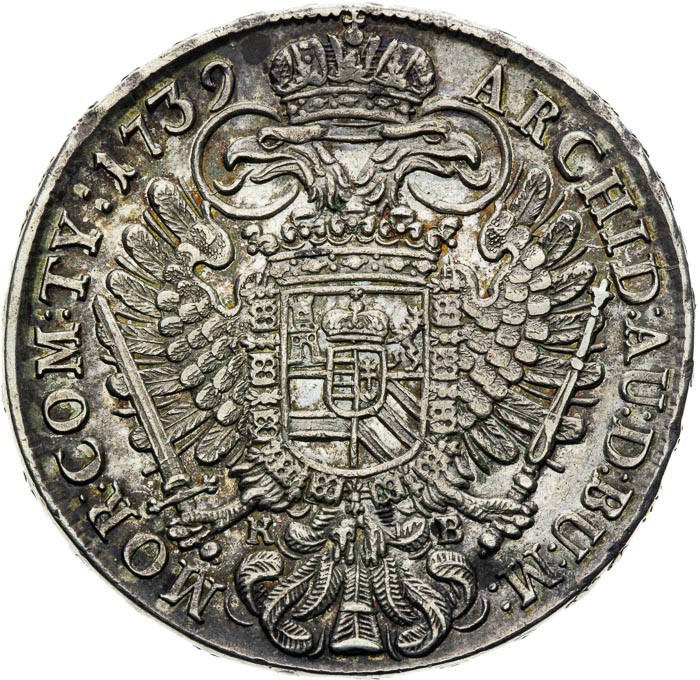 Tolar 1739 - revers