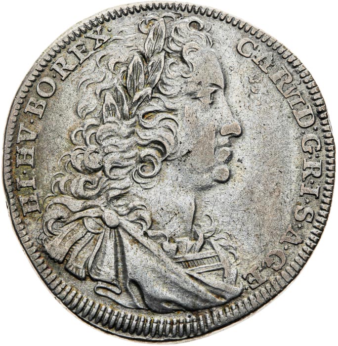1/2 Tolar 1727 - avers