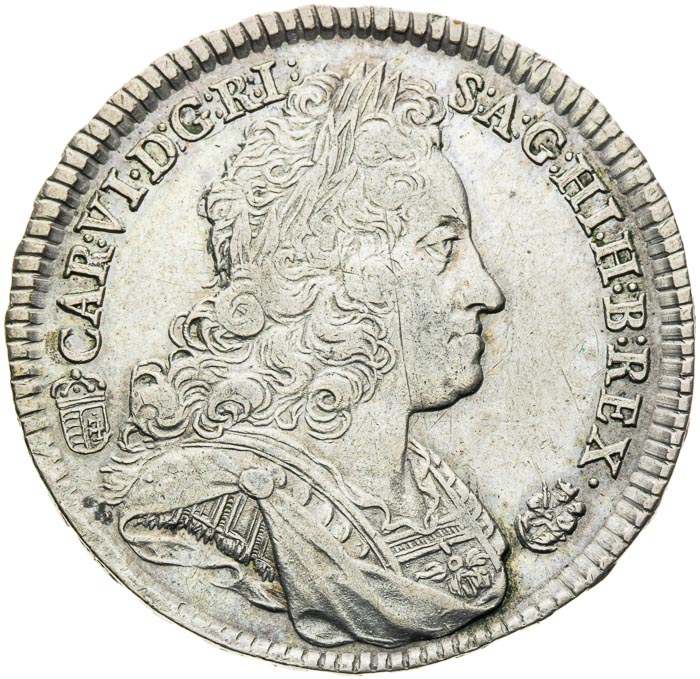 1/2 Tolar 1733 - avers