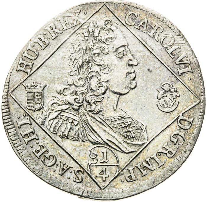 1/4 Tolar 1729 - avers