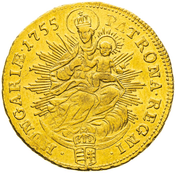 Ducat 1755 - back