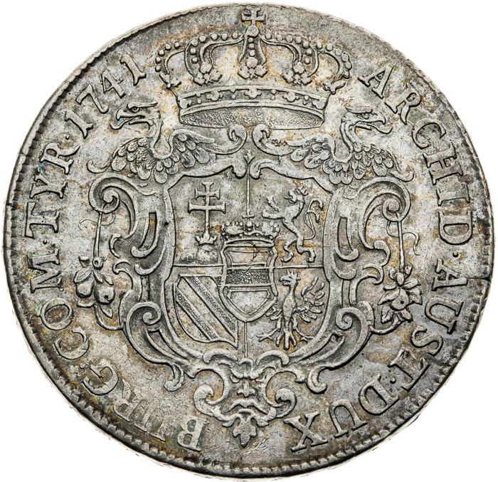 Thaler 1741 - back