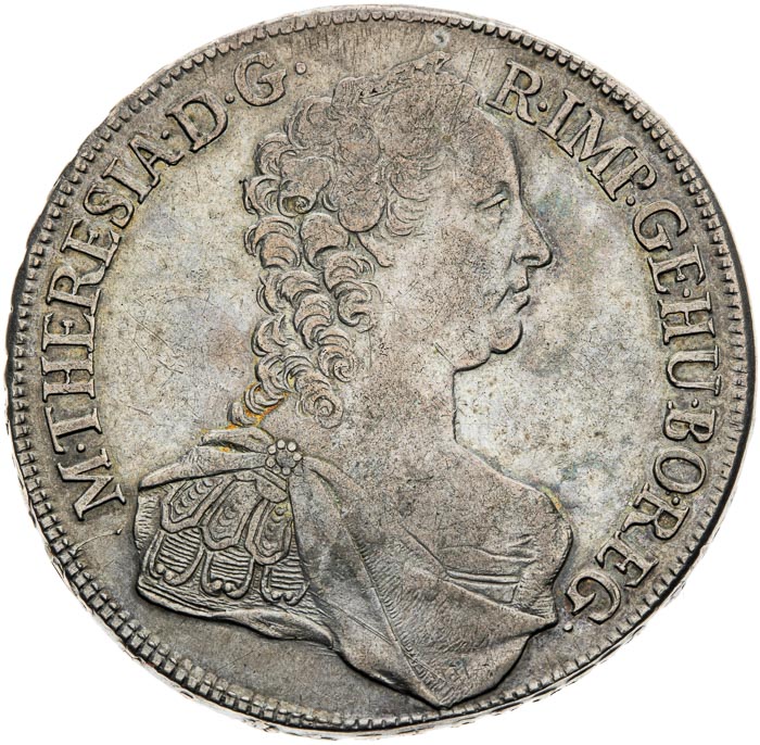 Thaler 1758 - front