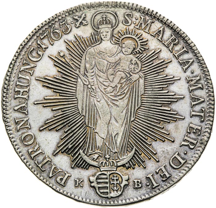 Thaler 1763 - back