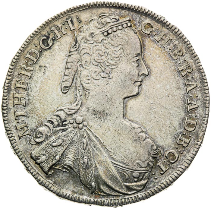 1/2 Tolar 1747 - avers
