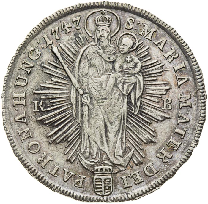 1/2 Tolar 1747 - revers
