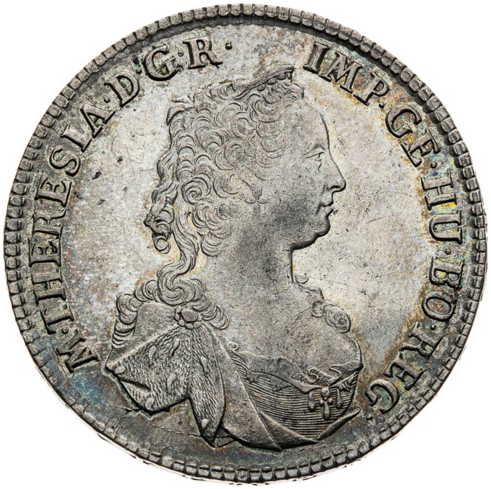 1/2 Tolar 1760 - avers