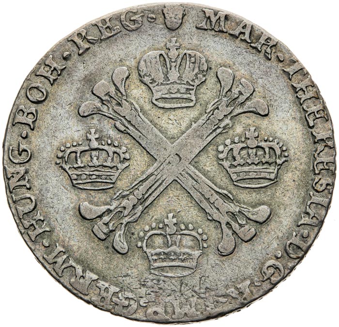 1/2 Tolar 1762 - revers
